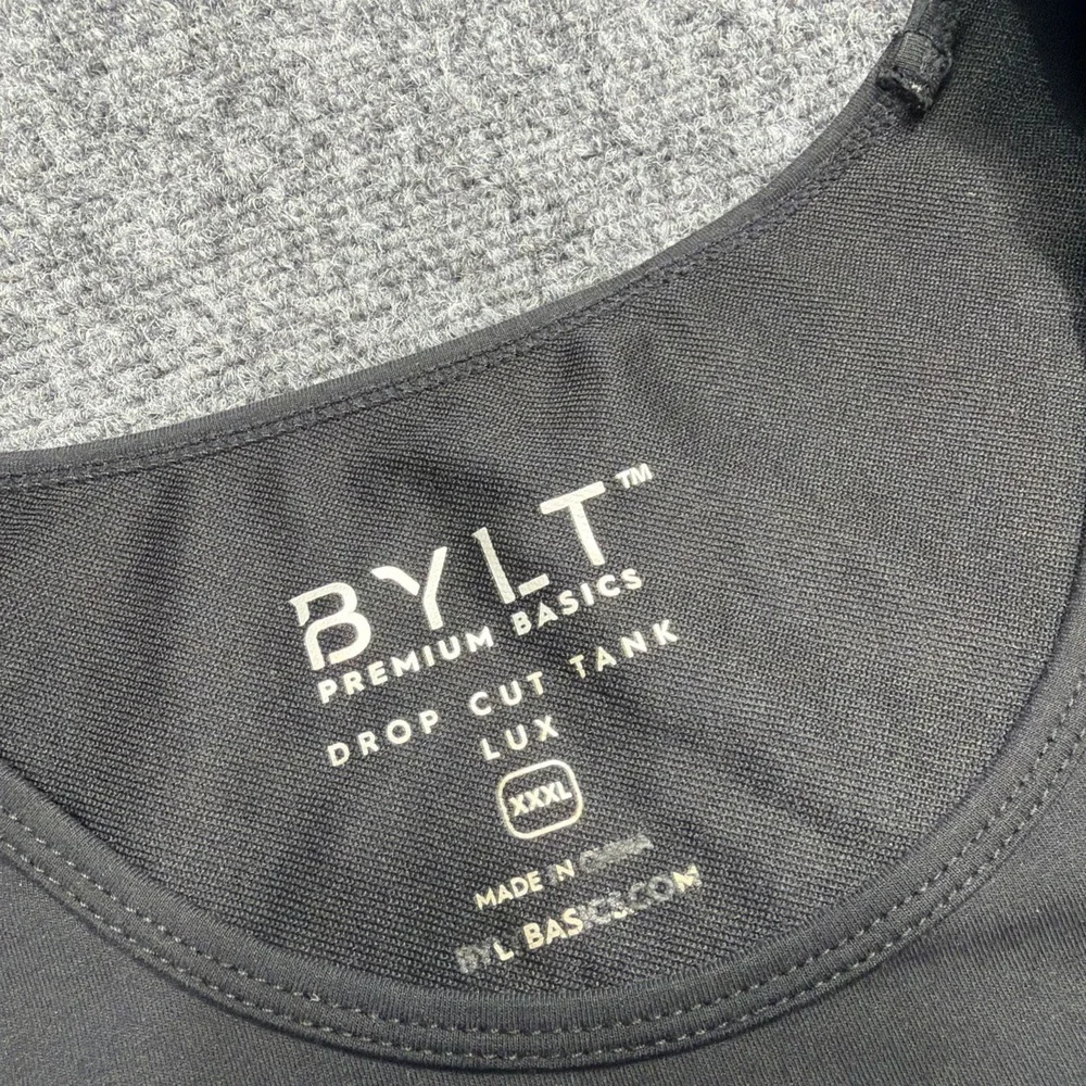 Bylt Tank Top Shirt Mens 3XL XXXL Premium Basics Gym Workout Sleeveless Training